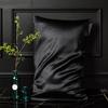 European Style Pure Mulberry Silk Double-Sided Pillowcase, Solid Color, Envelope Style, Beauty Pillowcase.