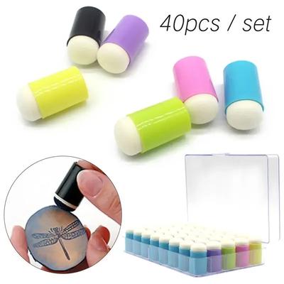 2021 New Handmade DIY Craft Inking Staining Painting Tool, Scrapbooking Painting Set, Finger Foam Sponge Daubers