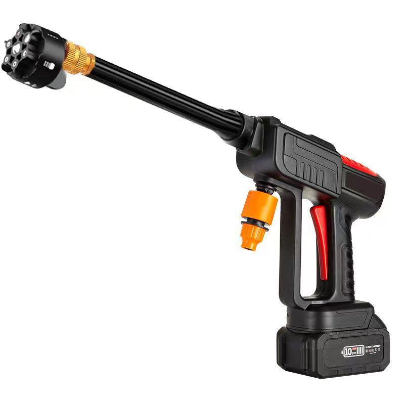 Dobíjecí vysokotlaká bezdrátová vodní pistole na mytí aut