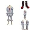 Costume Cosplay Clown Spaventoso Joker Pennywise di Stephen King Materiale di Alta Qualità E Durevole