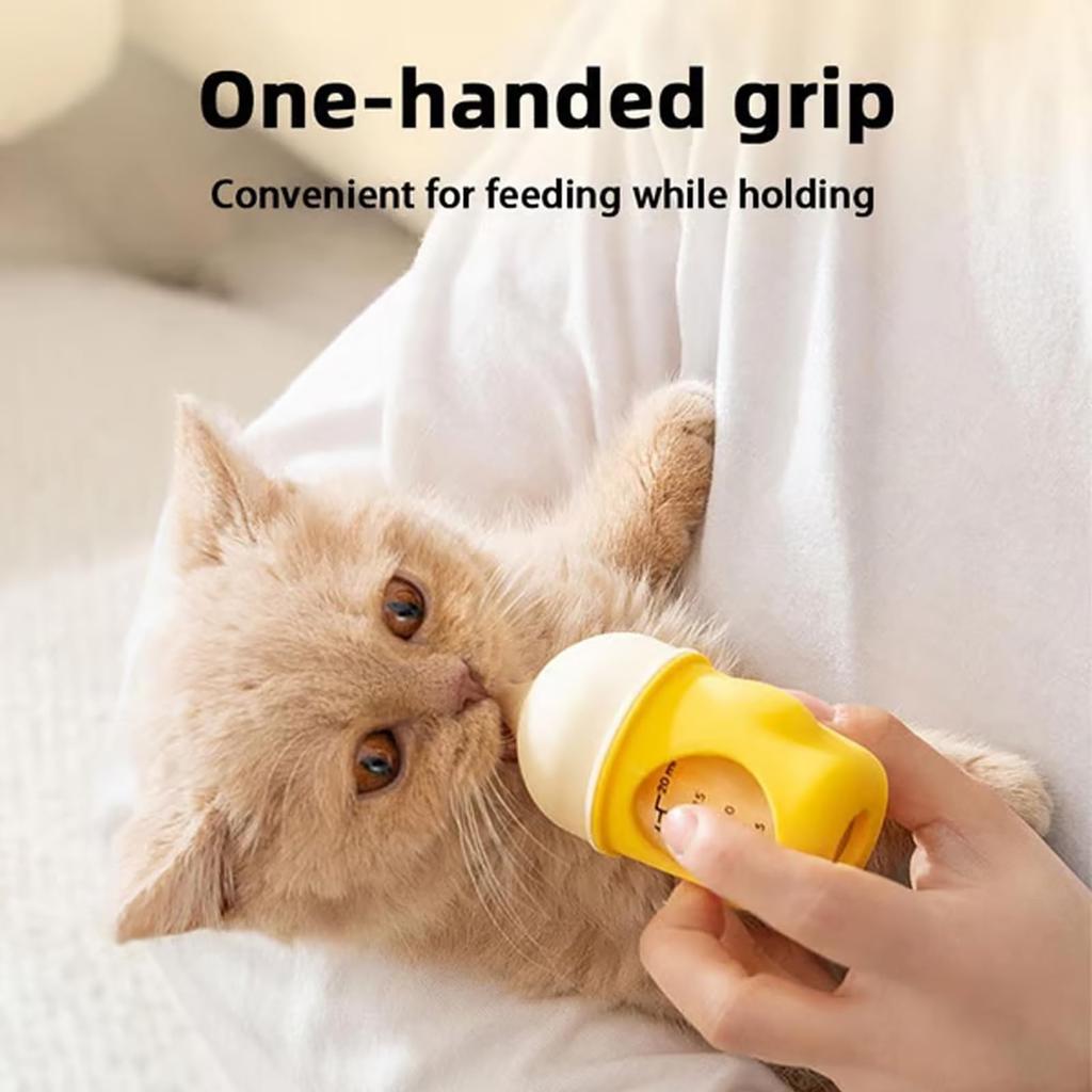 Pet Bottle Feeding Tool For Kittens, Nipple For Puppies, Choking Silicone Newborn Feeding Tool For, Water Feeding Tool