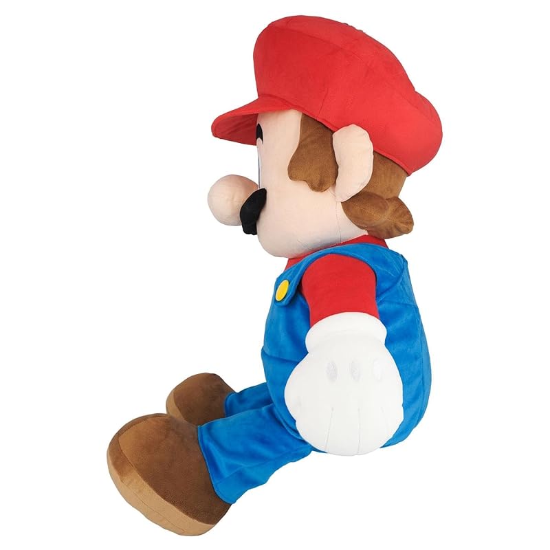 Sanei Boeki Super Mario ALL STAR COLLECTION Mario (LL) W41 X D30 X H82cm Plush Toy AC77