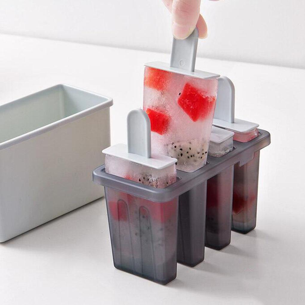 Forma do lodów PP Wielokrotnego użytku DIY Maszynka do zamrażarki Zdejmowana podstawa Domowe lody