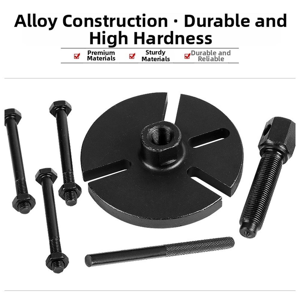 Flywheel Removal And Repair Kit Mechanic Accessories Rotor Extractor Metal Flywheel Puller User-friendly Design