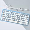 87 Key Chocolate Mini Keyboard Neutral K1000 Laptop Keyboard USB Cable Multimedia Keyboard Light Thin Silence Waterproof