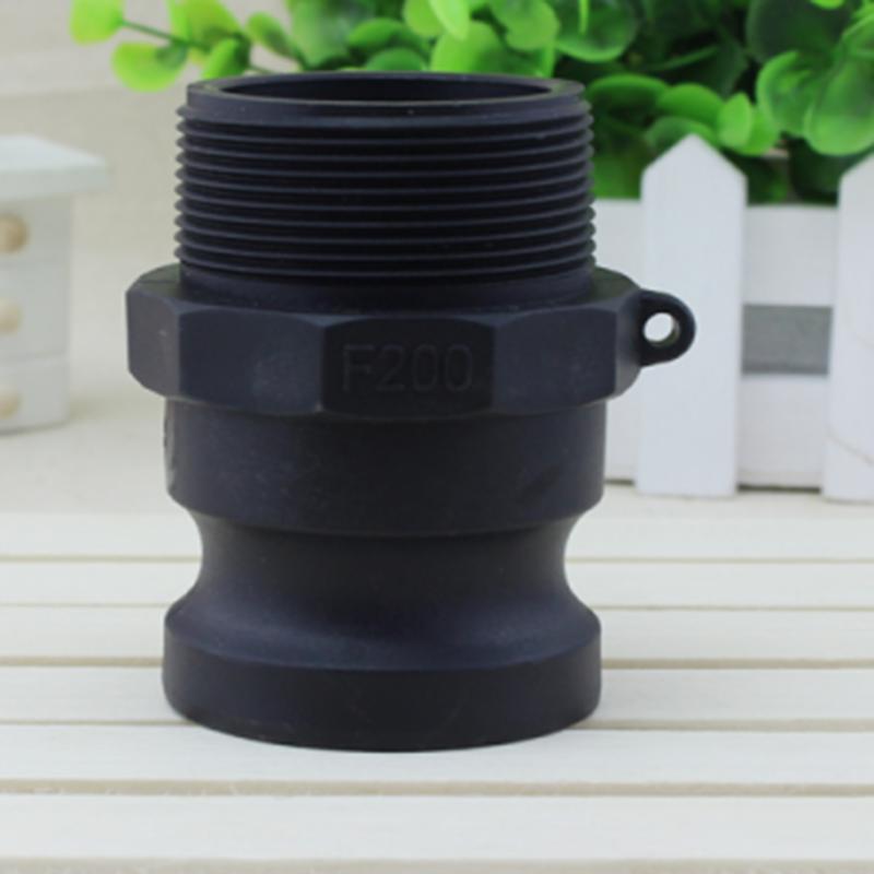 1 st/3 st DN15 till DN50 Plast Kamlås Kopplingar 1/2" till 1" Snabbkoppling PP Adapter Rördelar