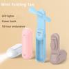 New Folding Small Electric Fan Mute Can Be Used As A Flashlight USB Rechargeable Camping Portable Mini Air Conditioner
