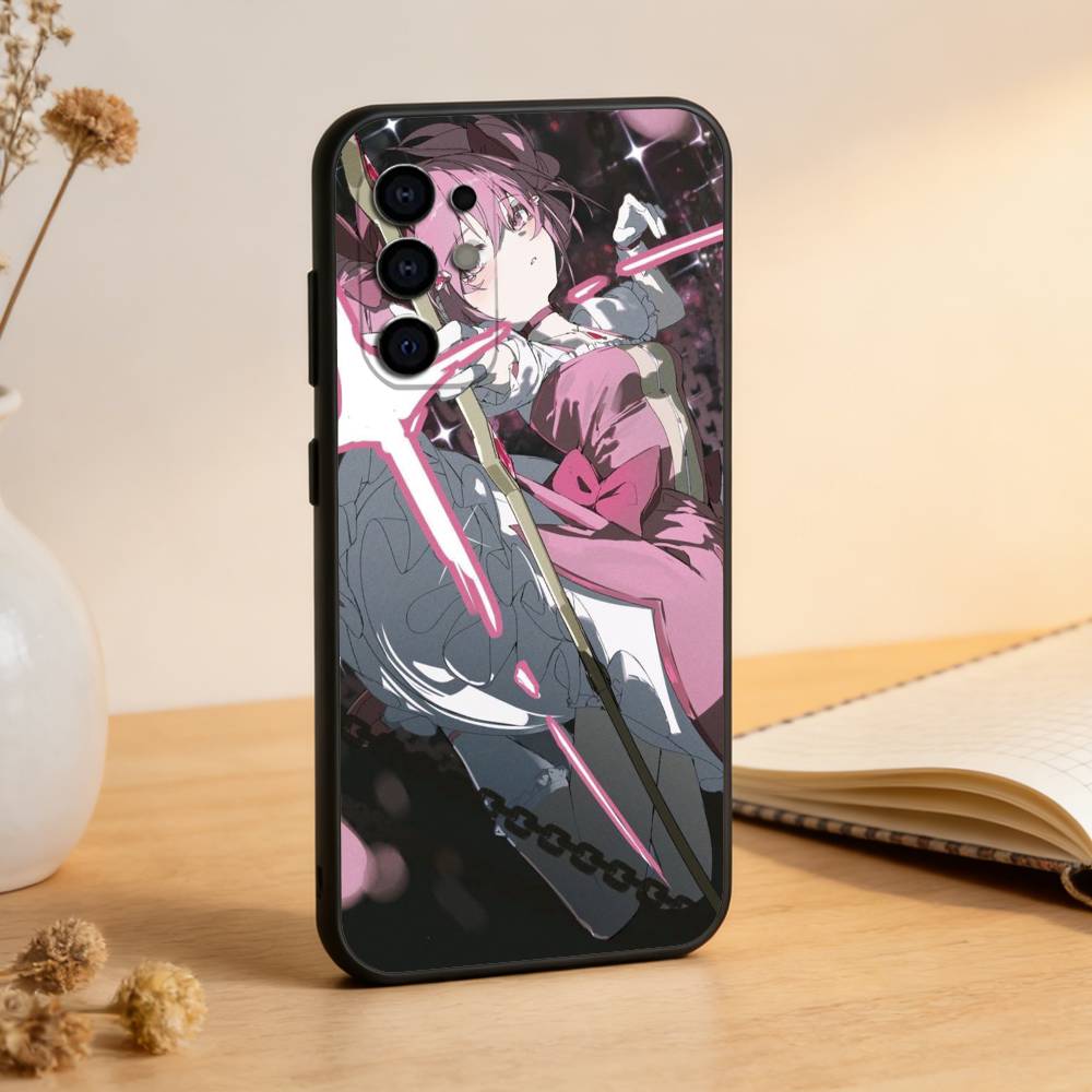 Puella Magi Madoka Magica  Phone Case For Samsung S25,S24,S21,S22,S23,S30,Ultra,S20,Plus,Fe,Lite,Note,10,Black Cover