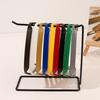 Solid Color Simple Square Shaped Headband Anti-Slip Invisible Girls Hair Hoops For Teenager Fixed Hairstyle Accessories Hair Rim