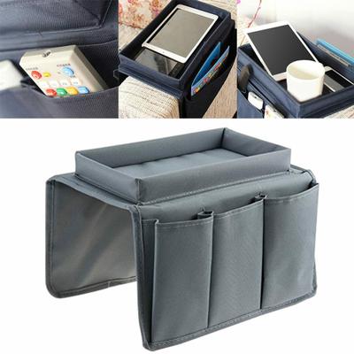 Hängende Aufbewahrungstasche für Sofa-Armlehnen mit mehreren Taschen, Organizer für Telefon-Fernbedienung