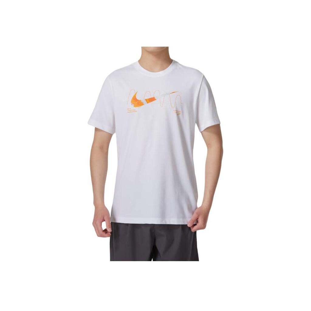 Nike SS24 Logo del Brand Stampato Casual Sportivo Corsa Fitness Comodo Traspirante Pullover Girocollo Manica Corta T-Shirt Uomo Top FV8391100