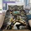 Kamen Rider Art Bedding Set, 1 Duvet Cover & 2 Pillowcases, Suitable for Home Furnishing, Ideal Gift for Fans
