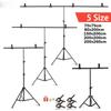 Tshape Stand Background Adjustable Telescopic Backdrop Stand Studio Video Live
