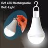 Emergency LED Light Bulb E27 9w 15w Rechargeable 1200mAh Battery 85-265V 110V 220V for Camping Tent Lamp Outdoor Lighting