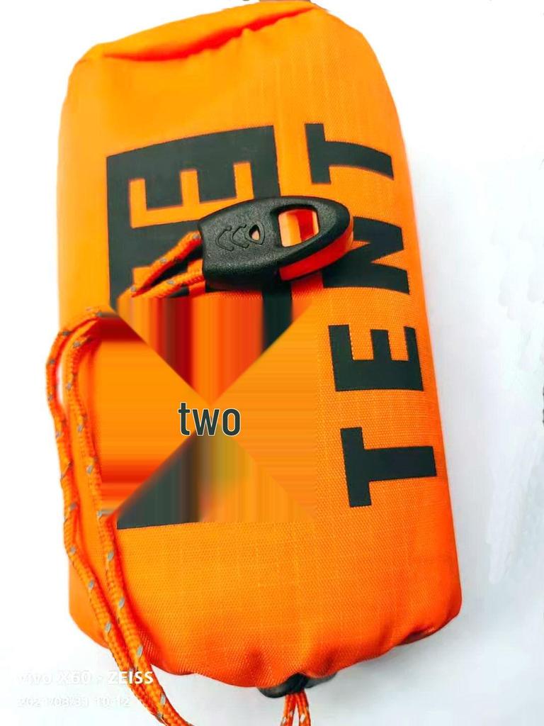 Emergency Outdoor Thermal Survival Tent and Blanket