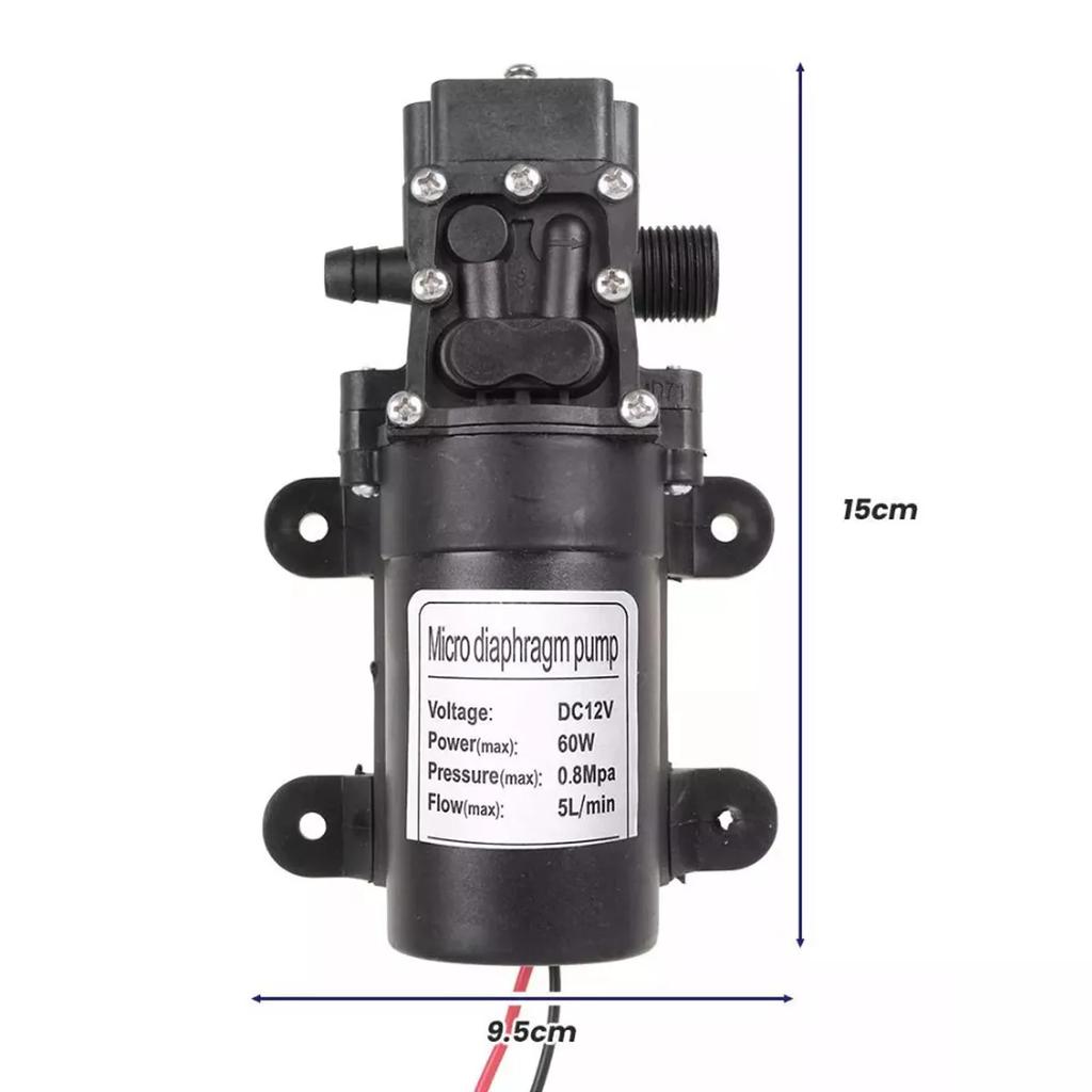 Motoröl Kraftstoff Flüssigkeit Absauger Elektrischer Siphon Umfüllpumpe Wechselpumpe DC 12V 60W