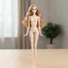Multi-skin 1/6 Doll Model Centre-parted Curl Action Figure Body Supermodel Nude Doll  Children Gift