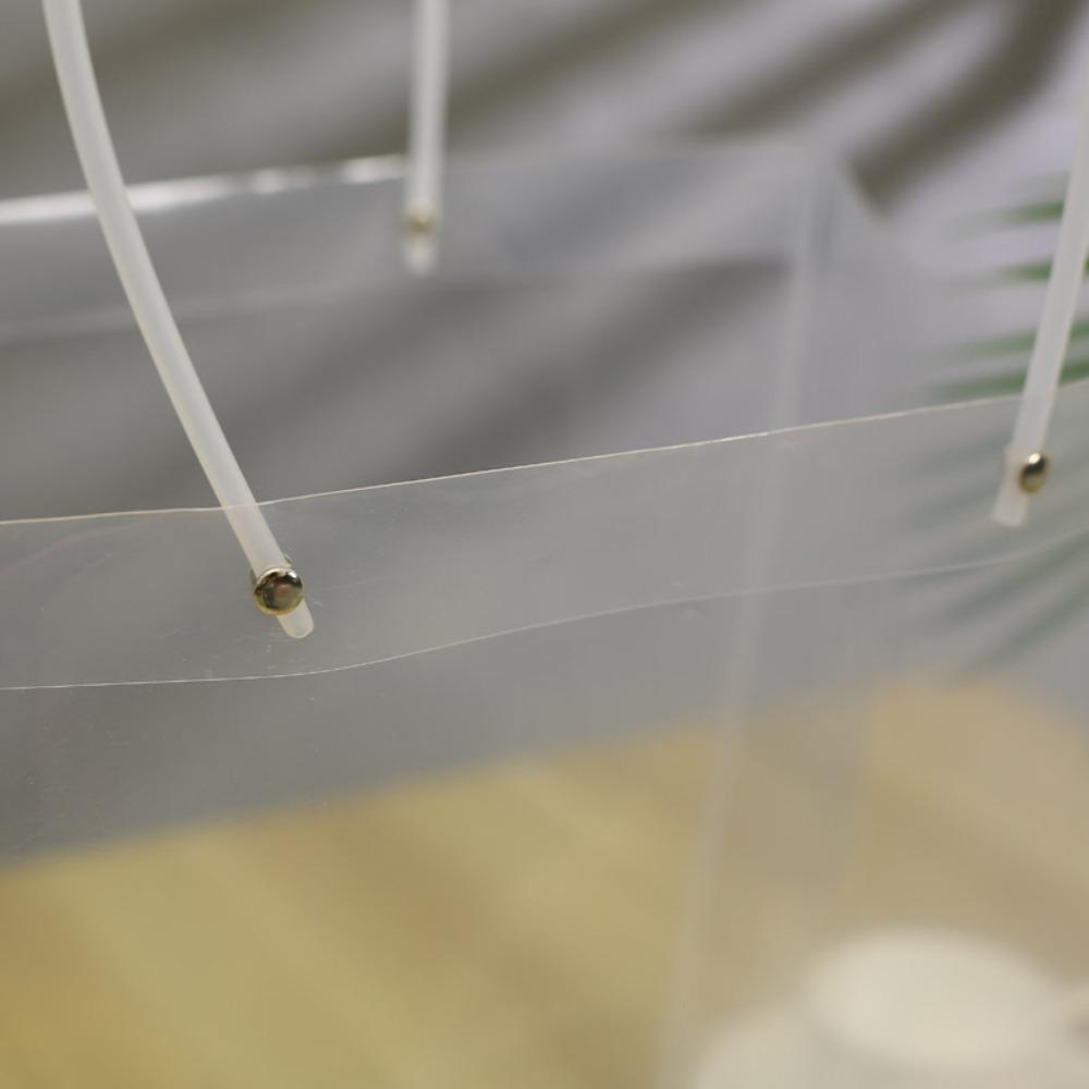 with Handle Bouquet Carrier Bag Plastic Wedding Party Decor Flower Gift Packing Box