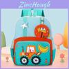 Childrens Nylon School Backpack With Cartoon Car Prints And Star Decor For Kindergarten Kids