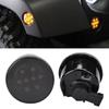 Pair of LED Fender Turn Signal Side Marker Light Fit for Jeep Wrangler JK JKU 2007 2018