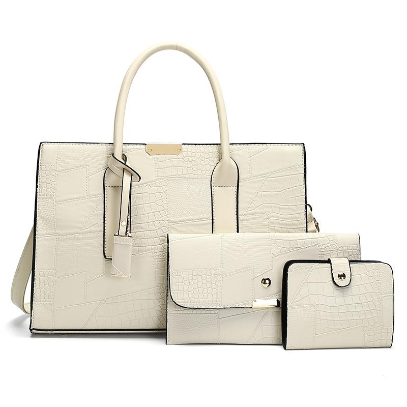 

Новая женская сумка с тиснением женская сумка через плечо набор из трех предметов портативная сумка-мессенджер тренд Single Pack