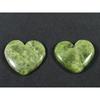 25-26MM Vessonite?Heart 2 Pcs Healing Heart Cabochon loose Gemstone 55Cts. SK-4126