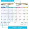 Wall Calendar 2026-2027 – 2 Year Calendar 2026-2027, 11 X 8.5 In, Jan 2026 - Dec 2027, 2026 Calendar 24 Months, Small Monthly Calendar 2026, with