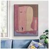 Scandinavian Abstract Wall Art Paul Klee Pink Brown Modern Canvas Oil Painting Poster Print Home Bedroom Living Room Decoration