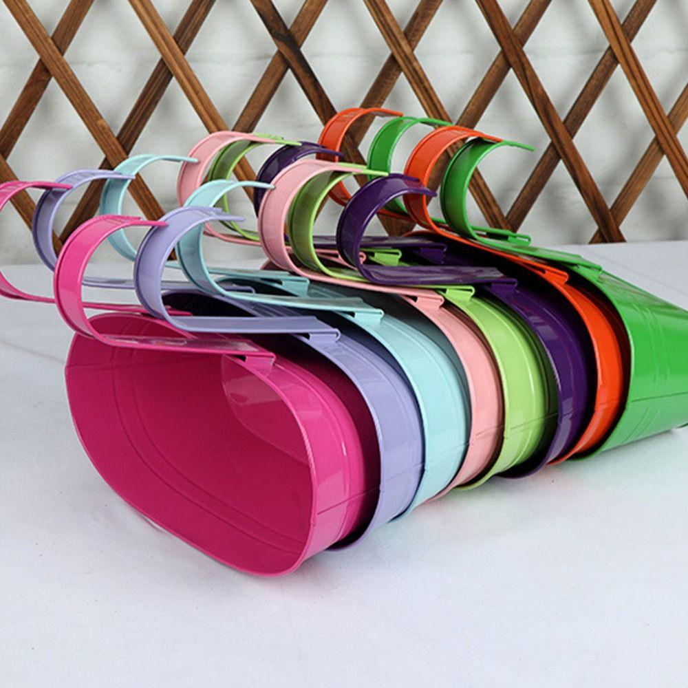 Solid Color Wall Hanging Flower Pots Garden Supplies Lazy Flower Pot Hydroponic Flowerpots