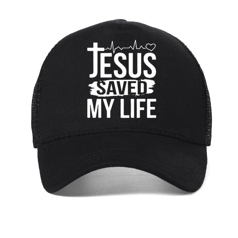 Summer Printed Jesus Saved My Life Dad Hat I Belong To Jesus Tletter Print Baseball Cap Christ Religion Christian Faith Hats