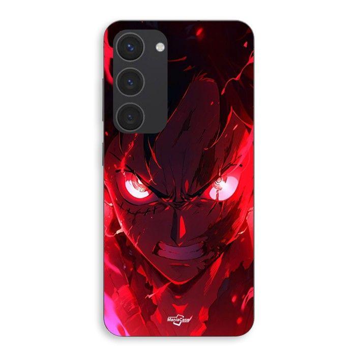 Coque de téléphone - MANIACASE - Samsung Galaxy S23 - Silicone - Souple - One Piece Luffy Gear Art