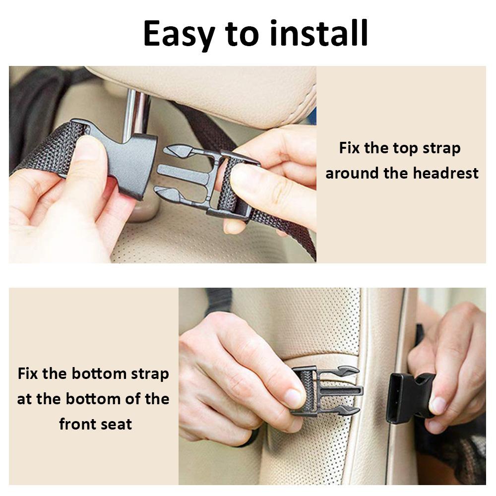 Car Backseat Organizer with Touch Screen Tablet Holder Auto Storage Pockets Cover Car Seat Back Protectors Car Accessories NEW