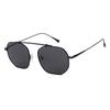 John Jacobs | Polarized & UV Protection Sunglasses For Men & Women | Full Rim Hexagonal Medium (Size-53) JJ S12470-C1