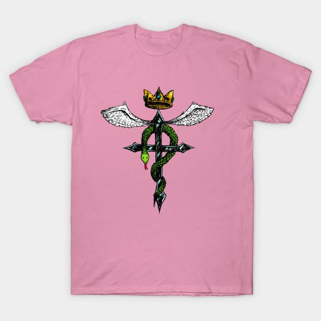 T Shirt Women Fullmetal Alchemist Flamel Harajuku Print Kawaii Tshirt Summer Short Sleeve Female T-Shirt Top Tee