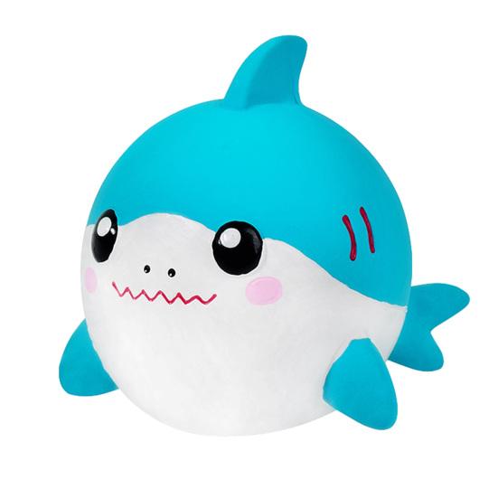 

Морское Животное Игрушка для Собак Латексный Пищащий Осьминог Игрушка-Жевалка для Собак Плавающий Акула Игрушка-Рыба-Фугу для Собак Игра в Апорт синий