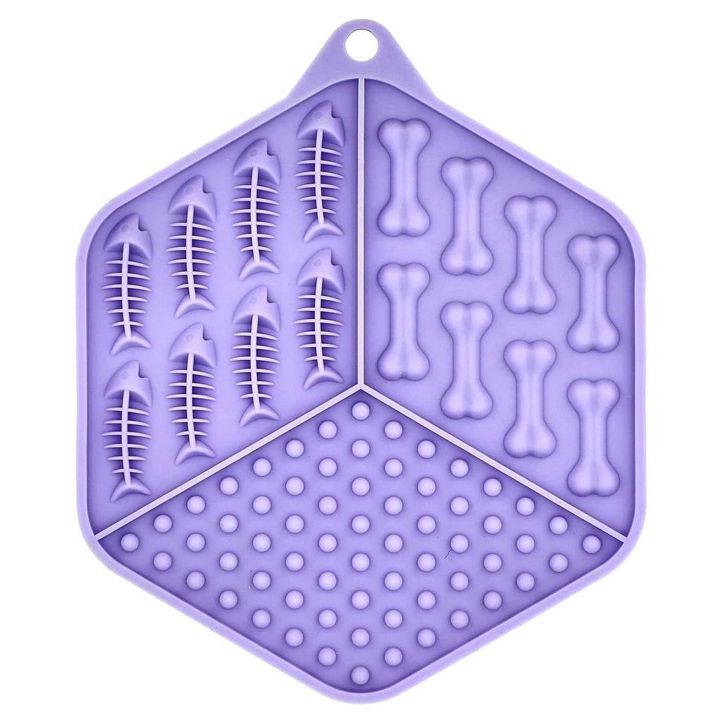 Spunky Pup Rick Pad, for Dogs and Cats, Hexagon, 1 Pad