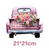 Flower Iron On Transfer Stickers Cute Design Ready To Press Heat Transfer Vinyl Decals Applique for T-Shirt Backpack Clothes
