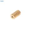 [TL][Y]1 STK 0,5 Modul 1,98mm/2,28mm/ 2,98mm Bohrungsdurchmesser Einseitig Messing-Schneckenrad passend für 2mm/2,3mm/3mm Welle