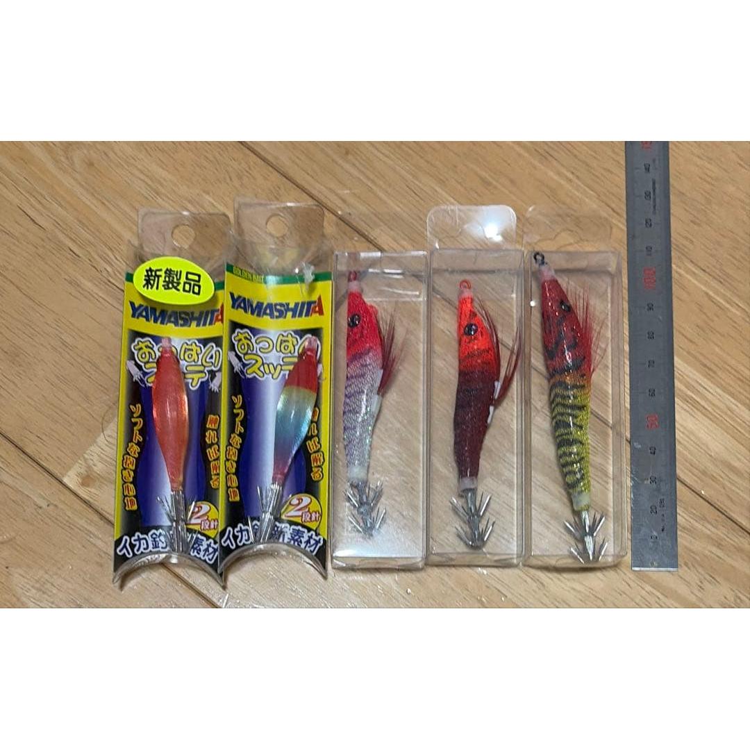 Used Oppai Sutte No. 2.5 and Dropper Set Squid Fishing Float Sutte
