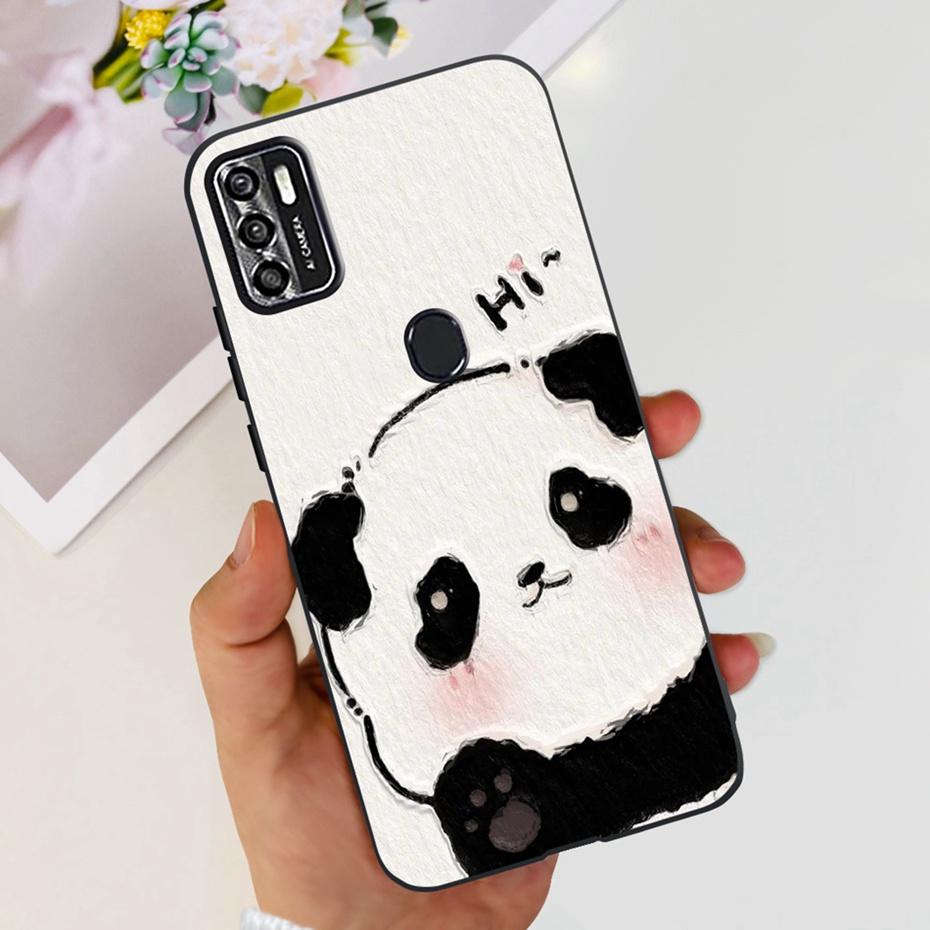 Lovely Case For ZTE Blade A7s 2020 / Optus X Pro / Telstra Evoke Plus 2 Black Silicon Soft Cases Cover For Zte A7s (2020) A7020