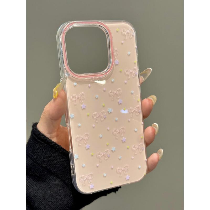 Star Bow for IPhone 16pomax for Apple 15pr Phone Ke 14 New Edition 13 · for Apple 16pro