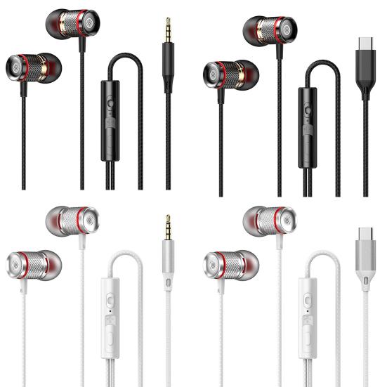 Practical Wired Earbud Plug Play 20-20000HZ Music Listening