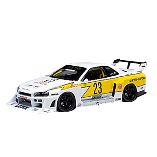 ixo 1/43 Nissan Skyline LB-ER34 Super Silhouette 2020 White Finished Product