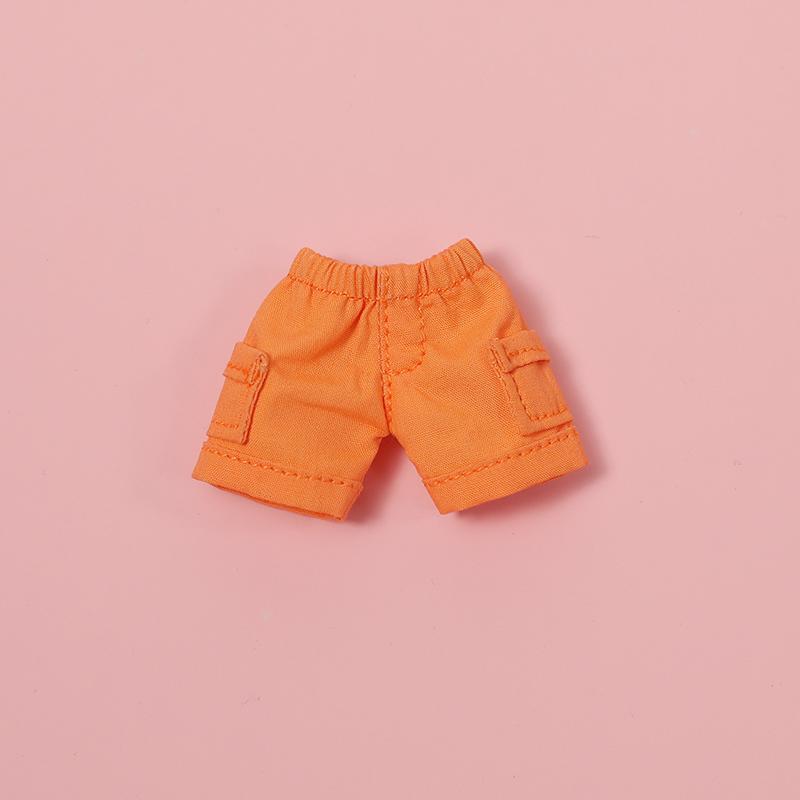 Handmade Ob11 Doll Pants Clothes Doll Grid Pattern Jeans Shorts Doll Accessories For Penny, Molly, Obitsu11,Gsc 1/12 Bjd Dolls