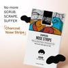 FURR Charcoal Nose Strips 6N | Aloe & Tea Tree Oil | Removes Blackheads