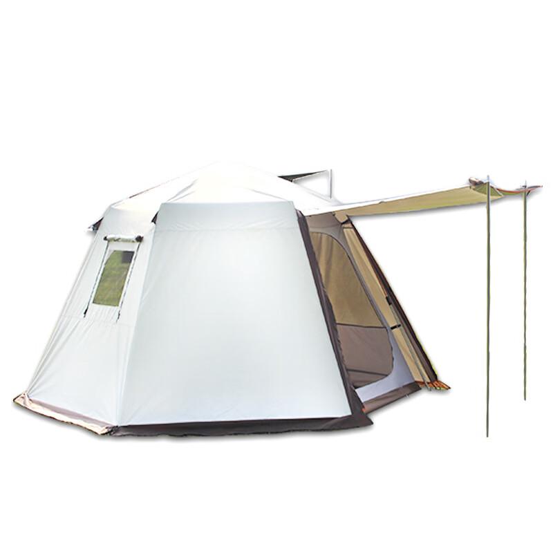 Chuangjingpin Portable Hexagonal Double-Layer Camping Tent