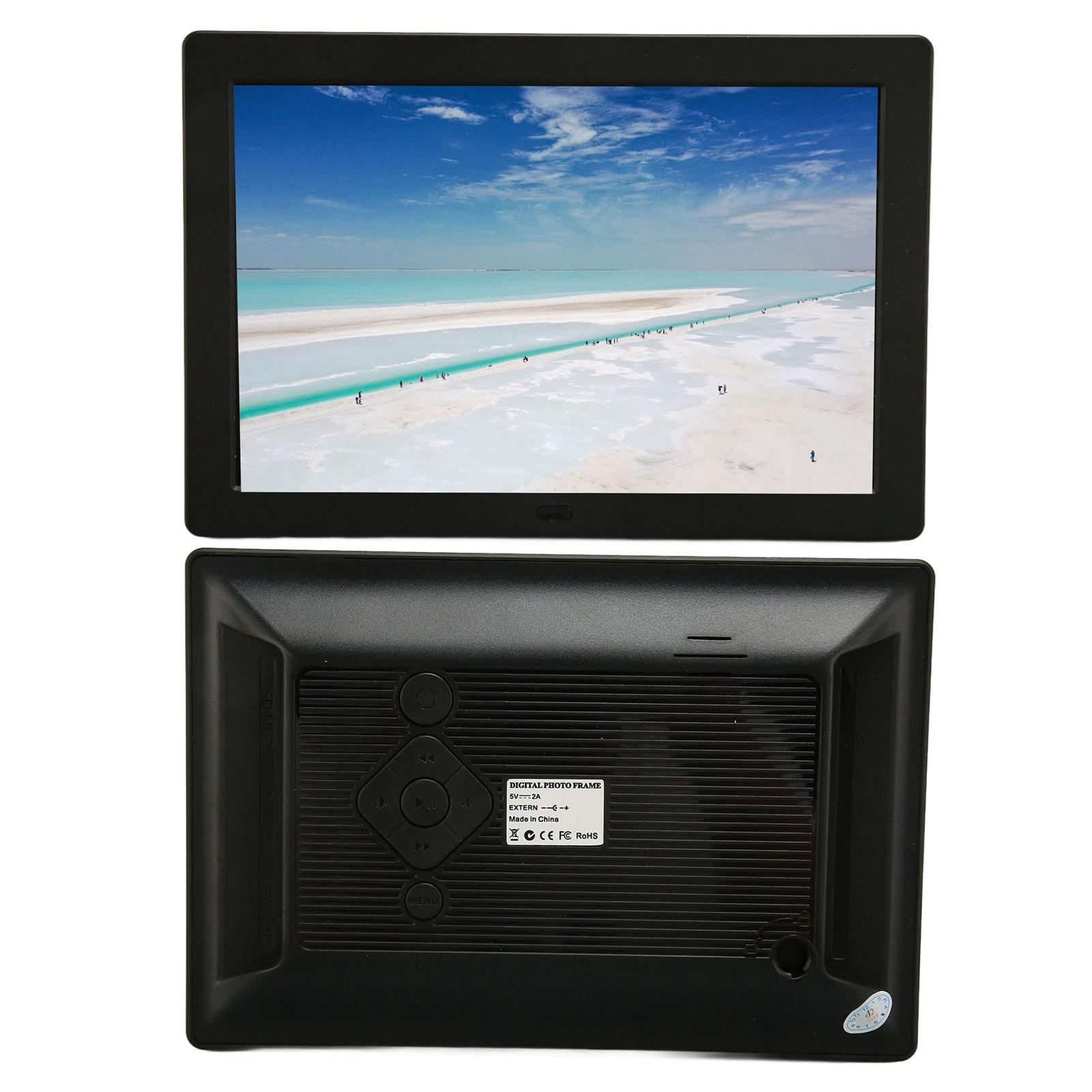 8-дюймовая цифровая фоторамка 1280x800 HD Дисплей Поддержка Screen Mirroring USB и Слот для карт памяти Цифровая фоторамка