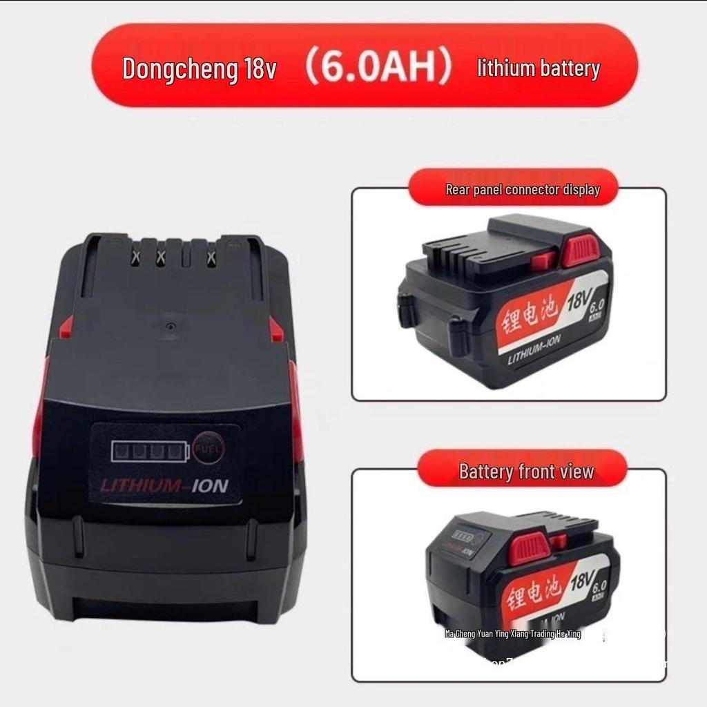 Universal 18V Battery 03/02-18 for Dongcheng Electric Wrench, 18V4.0/18V6.0.