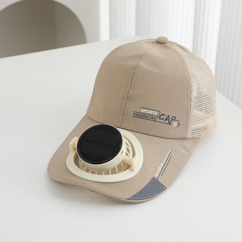 Summer Solar Charging Fan Baseball Cap Men and Women Sunshade Sun Protection Outdoor Leisure Cap Fishing Cap