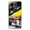 Phone Case - MANIACASE - Xiaomi Redmi Note 13 Pro 4G - Silicone - Black - Ayrton Senna
